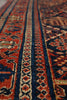 Load image into Gallery viewer, 4.3 x 6.9 Authnetic Antique Persian Keshan Debir Rug 1930's Iran #F-4513
