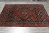 Load image into Gallery viewer, 4.3 x 6.9 Authnetic Antique Persian Keshan Debir Rug 1930's Iran #F-4513