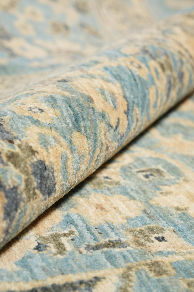 9 x 12.1 Quality Natural Wool Zigler Chobi Peshawar Rug #F-4257