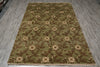 Load image into Gallery viewer, 6 x 9 Hand-Knotted Contemporary Transitional Wool Rug Green #PIX-23227