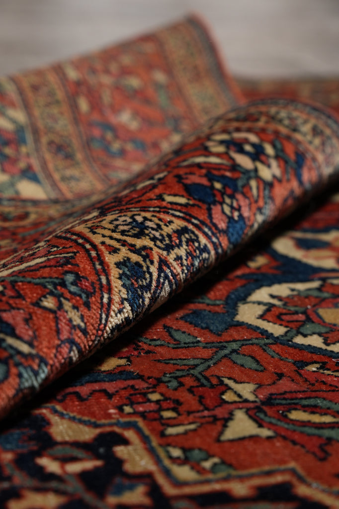 3.6 x 5 Antique Persian Sarouk Feraghan Rug 1930's #F-4512