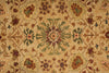 Load image into Gallery viewer, 6 x 9 New Zigler Agra Hand-Knotted Rug Nautral Wool Light Beige Gold #PIX-15593