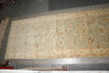 Load image into Gallery viewer, 10 x 26.3 Faded Olive Green Indian Oushak Super Large Runner Rug #PIX-16981