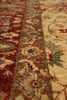 Load image into Gallery viewer, 6 x 9 New Zigler Agra Hand-Knotted Rug Nautral Wool Light Beige Gold #PIX-15593