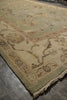 Load image into Gallery viewer, 10 x 26.3 Faded Olive Green Indian Oushak Super Large Runner Rug #PIX-16981