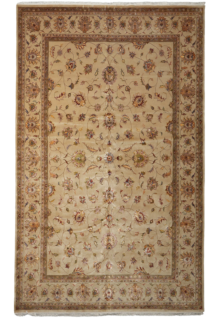 10 x 15.6 Fine Quality Large Wool & Silk Rug #PIX-17209