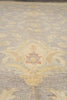 Load image into Gallery viewer, 8.11 x 11.8 Slate and Gold Chobi Zigler Handmade Pakistan Rug #F-4258
