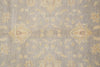 Load image into Gallery viewer, 8.11 x 11.8 Slate and Gold Chobi Zigler Handmade Pakistan Rug #F-4258