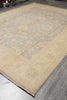 Load image into Gallery viewer, 8.11 x 11.8 Slate and Gold Chobi Zigler Handmade Pakistan Rug #F-4258