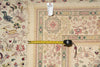 Load image into Gallery viewer, Decorative rug with intricate patterns and a measuring tape on top