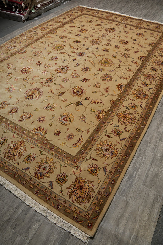 10 x 15.6 Fine Quality Large Wool & Silk Rug #PIX-17209