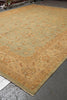 Load image into Gallery viewer, 13.1 x 16.6 Quality Hand-Knotted Chobi Peshawar Zigler Rug Green Gold Sale Clearance #PIX-15435
