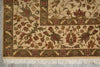 Load image into Gallery viewer, Close-up of an intricately designed rug with floral patterns on a neutral background