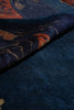 Load image into Gallery viewer, 9 x 11.6 Antique Art Deco Bejing Rug Blue #PIX-22337