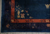 Load image into Gallery viewer, 9 x 11.6 Antique Art Deco Bejing Rug Blue #PIX-22337