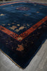 Load image into Gallery viewer, 9 x 11.6 Antique Art Deco Bejing Rug Blue #PIX-22337
