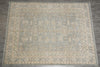 Load image into Gallery viewer, 8.11 x 11.6 Light Green New Oushak Chobi Peshawar Rug #F-4261
