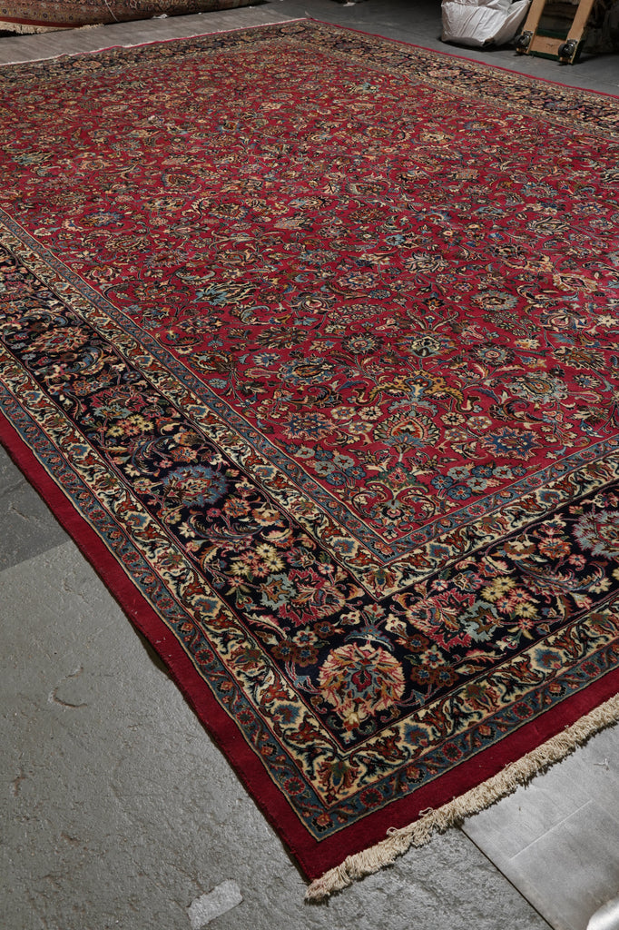 12.9 x 19 Authentic Persian High Wool Quality Rug Iran #PIX-5820