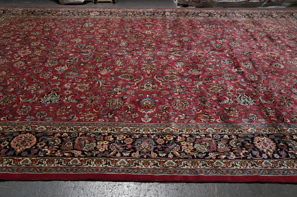 12.9 x 19.2 Authentic Persian High Wool Quality Rug Iran 