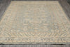 Load image into Gallery viewer, 8.11 x 11.6 Light Green New Oushak Chobi Peshawar Rug #F-4261