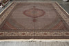 Load image into Gallery viewer, 13 x 16.8 Authentic Persian Tabriz Mahi Rug Wool and Silk 400 Kpsi Iran #PIX-664
