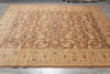 Load image into Gallery viewer, 10.1 x 13.7 Quality Chobi Peshawar Zigler rug Brown Peach #F-4262