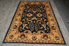 Load image into Gallery viewer, Decorative rug with intricate patterns on a gray floor