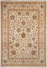 Load image into Gallery viewer, 10 x 14.1 New Handmade Quality Agra traditional design Rug Ivory