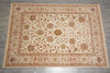 Load image into Gallery viewer, 10 x 14.1 New Handmade Quality Agra traditional design Rug Ivory