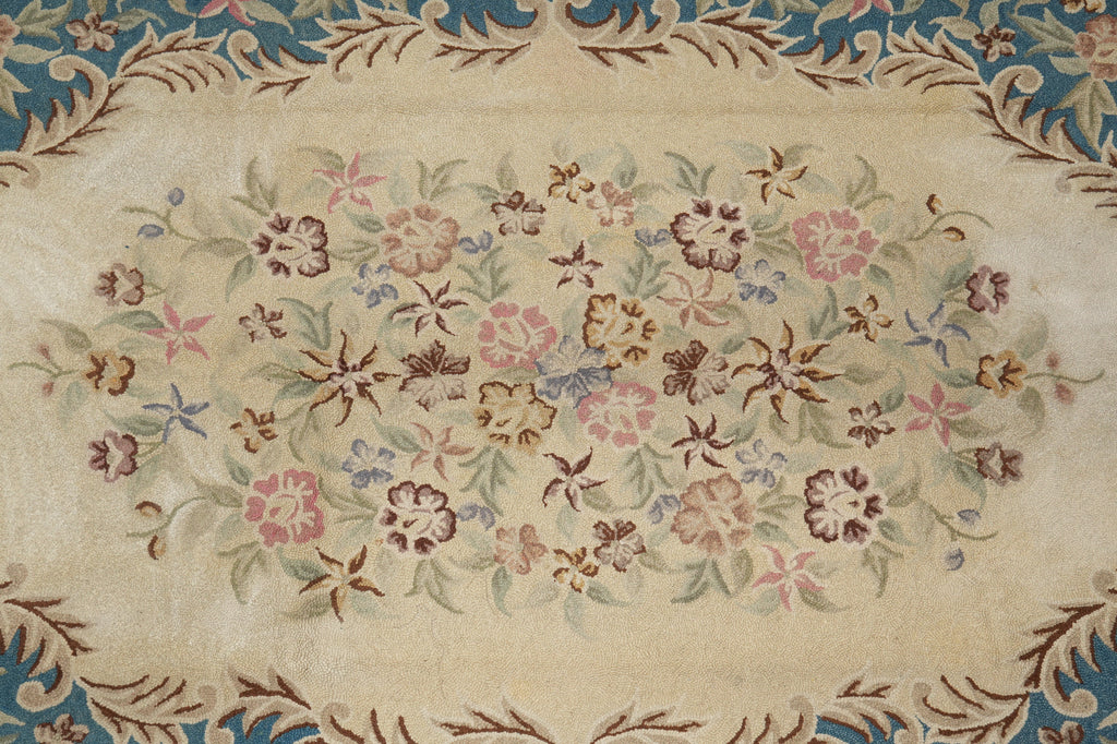 8.6 x 12 Estate Hooked European Rug #PIX-270