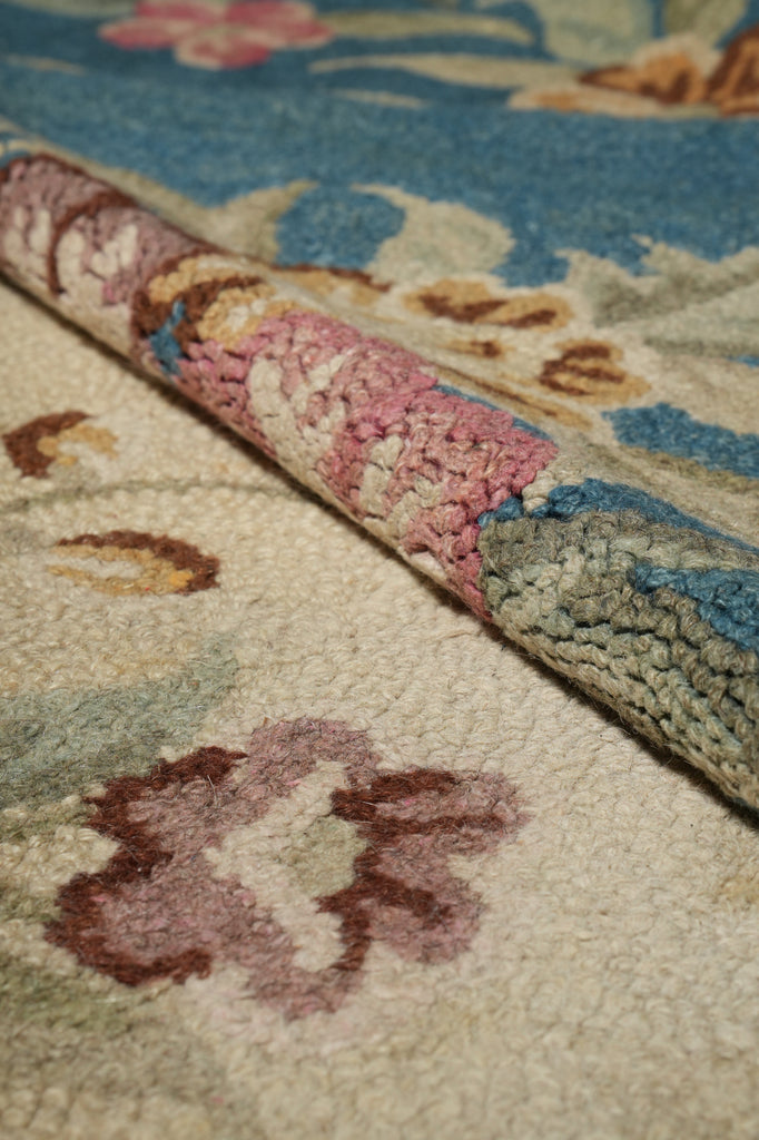 8.6 x 12 Estate Hooked European Rug #PIX-270