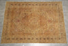 Load image into Gallery viewer, 9.10 x 13.10 High Quality Handmade Agra Rug Reproduction of Haji Jalili  Warm Goldish Colors