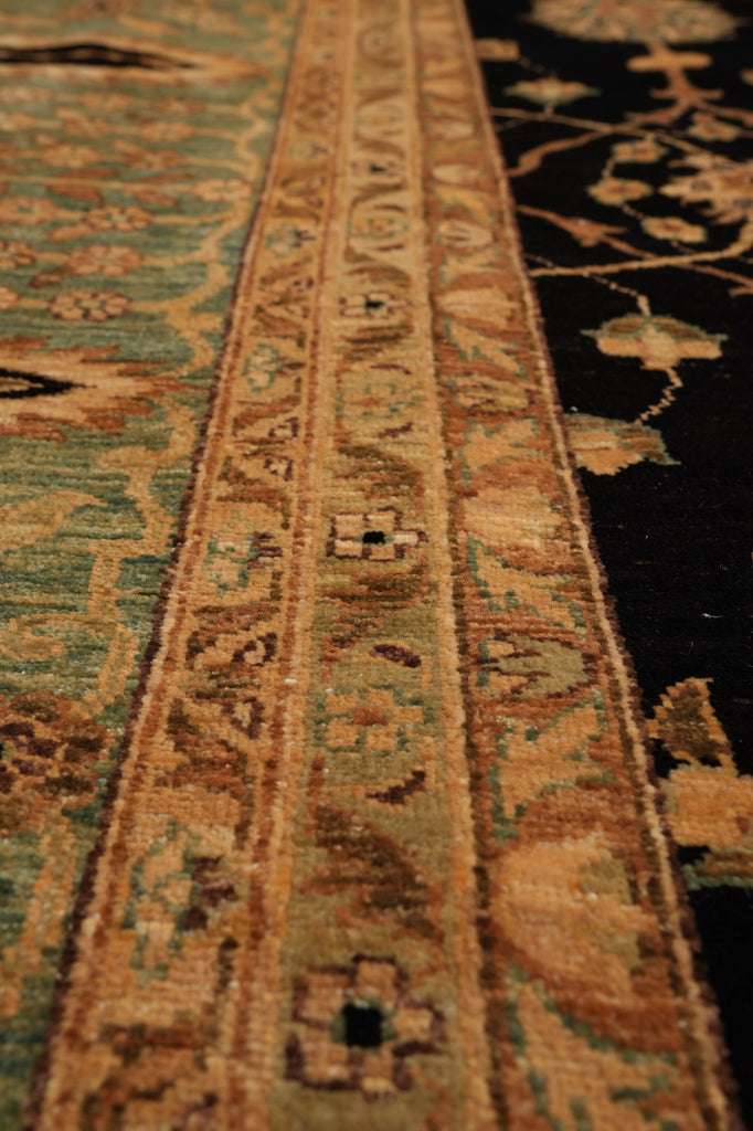 13.11 x 17 Quality Wool Hand-Knotted Chobi Peshawar Rug #PIX-15429