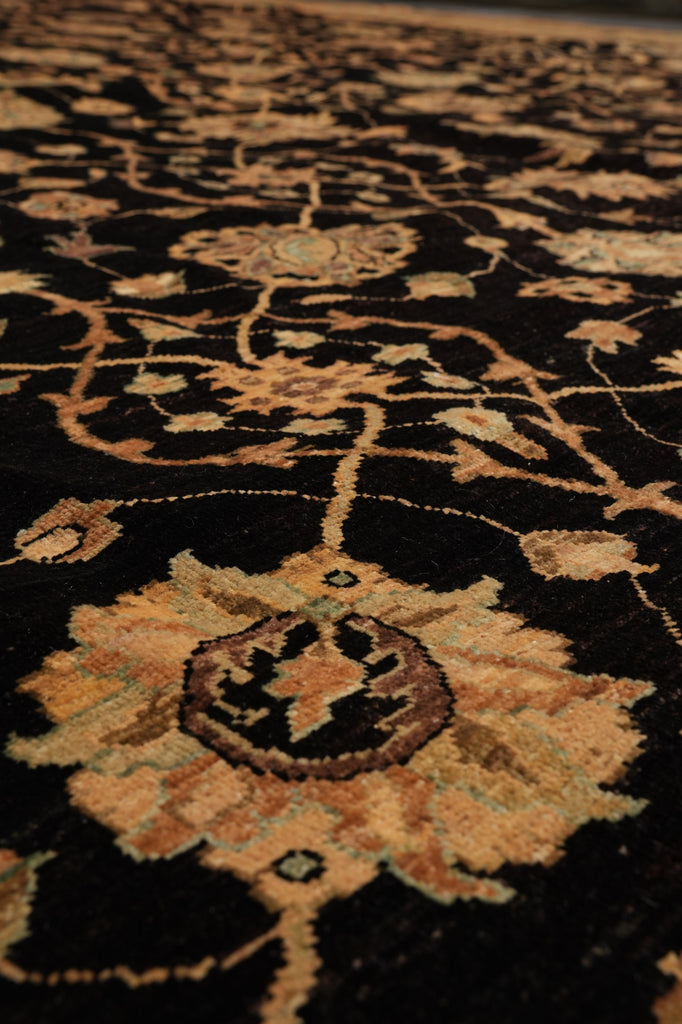 13.11 x 17 Quality Wool Hand-Knotted Chobi Peshawar Rug #PIX-15429