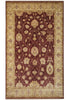 Load image into Gallery viewer, Decorative rug with intricate floral patterns on a brown background