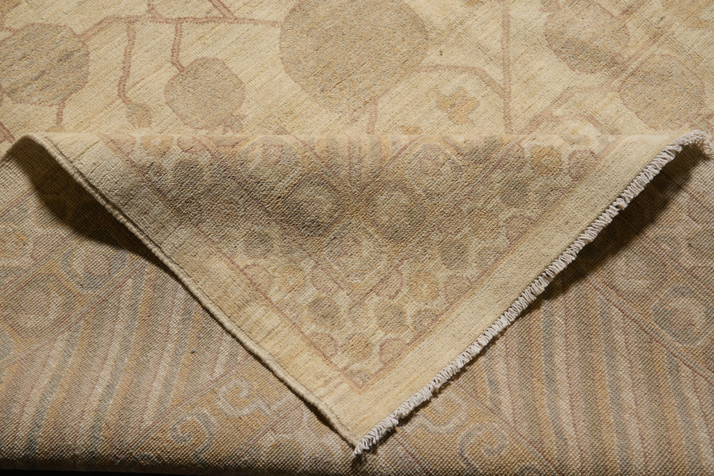 14 x 20 Oversize Natural Chobi Rug Soft Pale Washed Out Colors Large Rug Sale #PIX-25169