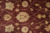 Load image into Gallery viewer, Close-up of a patterned rug with intricate designs on a brown background