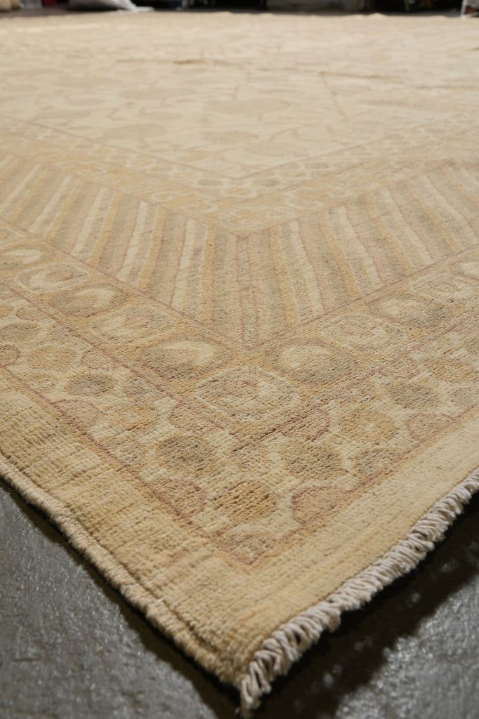14 x 20 Oversize Natural Chobi Rug Soft Pale Washed Out Colors Large Rug Sale #PIX-25169