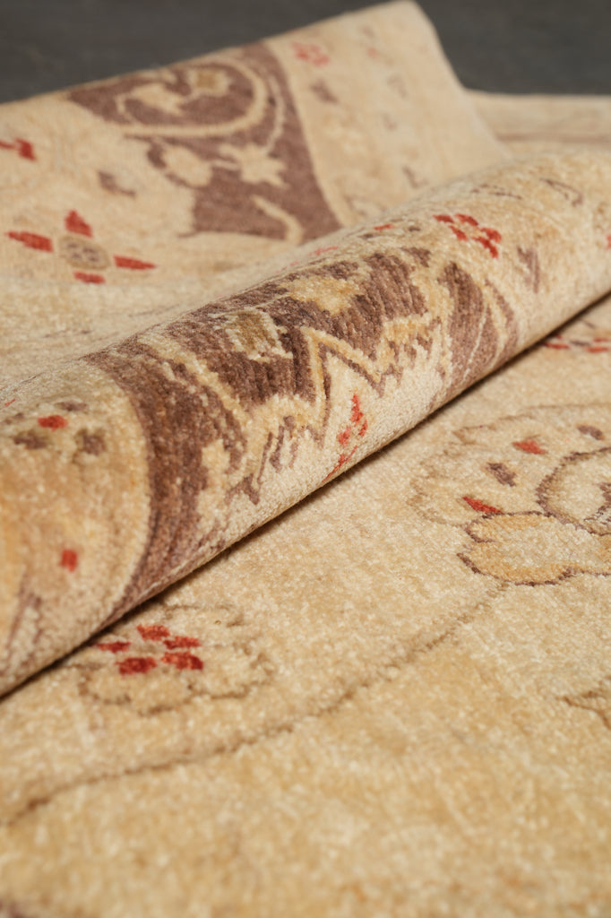 12 x 14.9 Chobi Peshawar Quality Rug Beige Brown Sale #PIX-11727