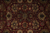 Load image into Gallery viewer, Close-up of a patterned rug with intricate designs on a dark background