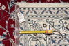 Load image into Gallery viewer, 8 x 11.6 Wool &amp; Silk Persian Nain Rug - Iran #S10-3516
