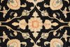 Load image into Gallery viewer, 10.3 x 14 Black Zigler Quality Handmade Rug Chobi Peshawar Natural Wool #F-4266