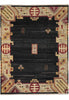 Load image into Gallery viewer, 11.10 x 15 Contemporary Gabbeh Handmade Wool Rug