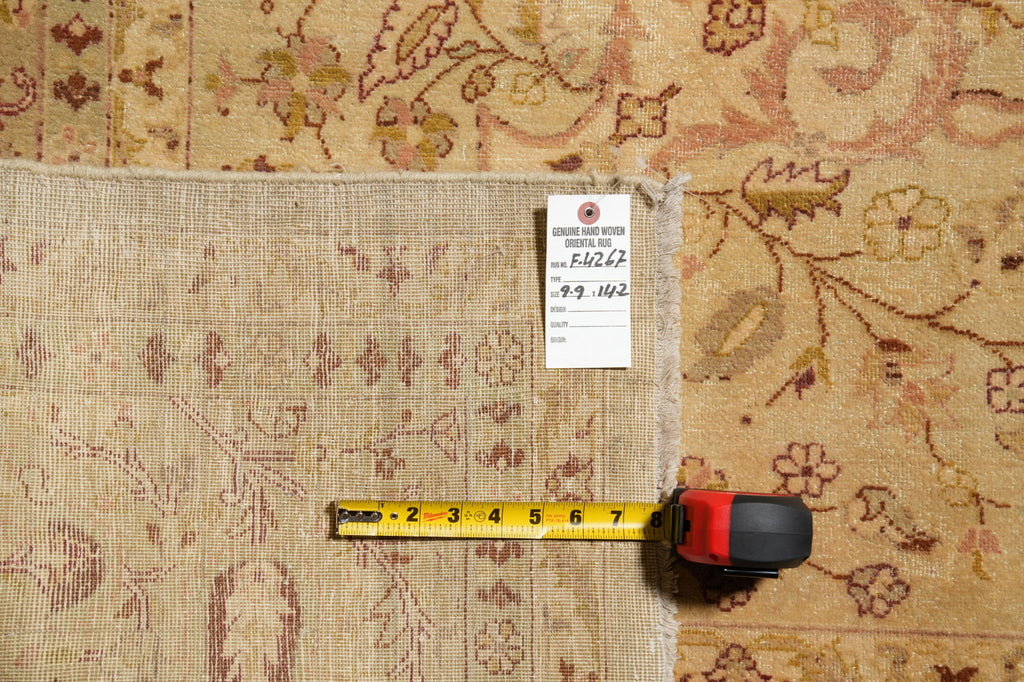 9.9 x 14.2 New Quality Handmade Dense Fine Wool Carpet #F-4267