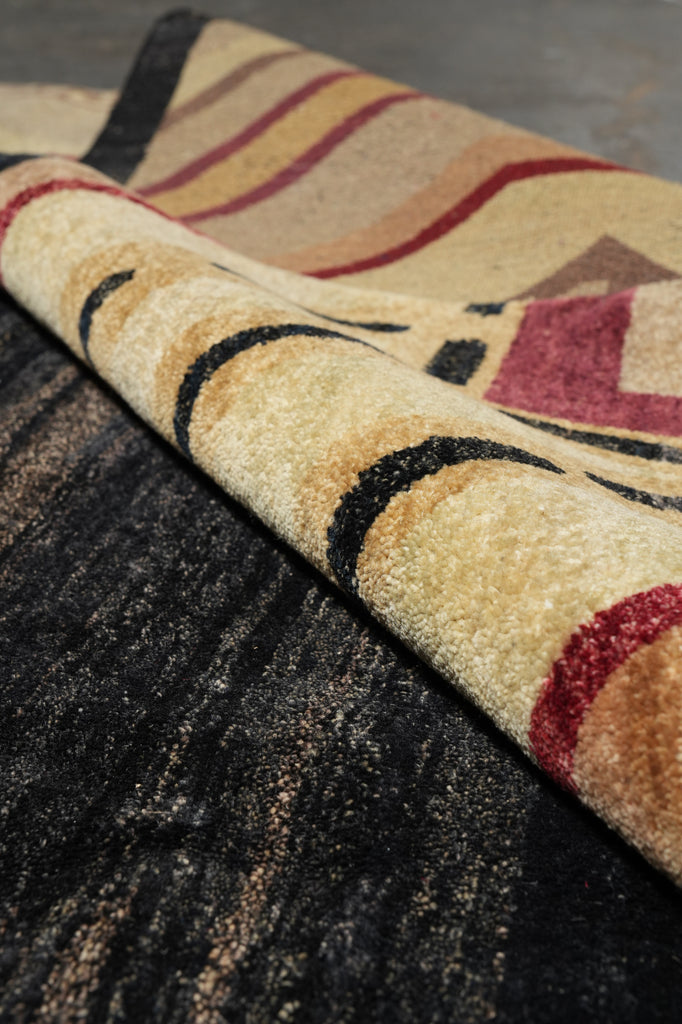 12 x 15 Contemporary Gabbeh Handmade Wool Rug #PIX-805-32
