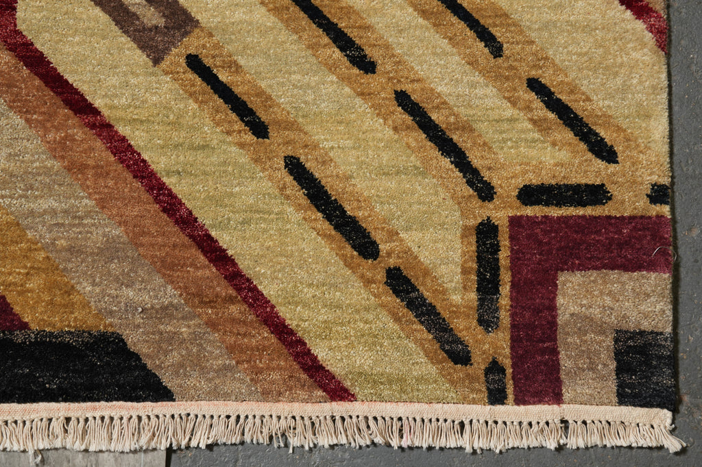 12 x 15 Contemporary Gabbeh Handmade Wool Rug #PIX-805-32