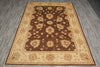 Load image into Gallery viewer, Decorative rug with floral patterns on a wooden floor