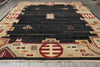 Load image into Gallery viewer, 11.10 x 15 Contemporary Gabbeh Handmade Wool Rug