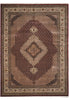 Load image into Gallery viewer, 9.9 x 13.4 High Quality Wool and Silk Tabriz Mahi Rug Black Handmade India #F-4268