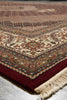 Load image into Gallery viewer, 9.9 x 13.4 High Quality Wool and Silk Tabriz Mahi Rug Black Handmade India #F-4268